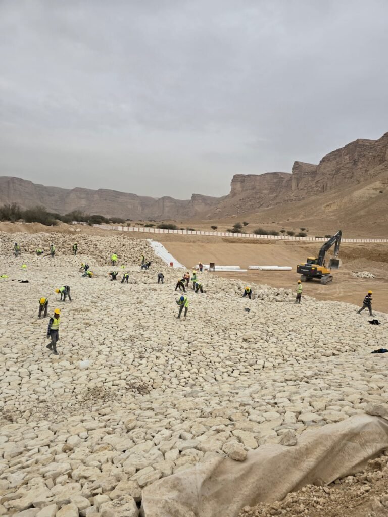 أعمال الربراب والجابيون الرياض