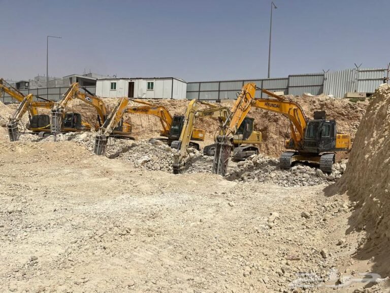 أفضل شركة حفريات في الرياض | شركة الاملين للمقاولات